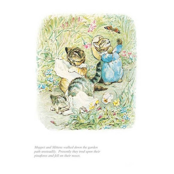 Moppet & Mittens by Beatrix Potter Limited Edition Print