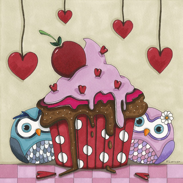 Twit Twoo Cake for Two