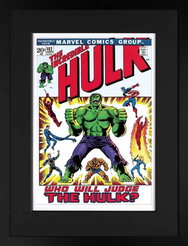 Stan Lee (Hulk) Framed Print