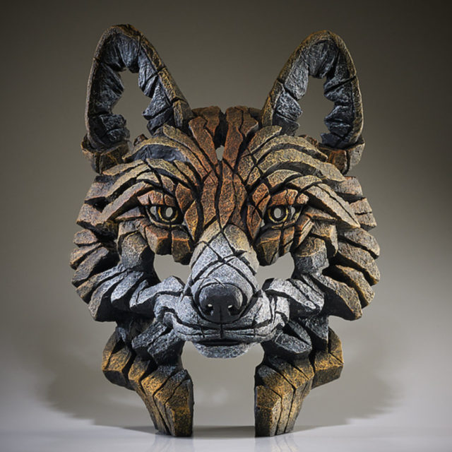 Fox Bust by Matt Buckley Edge Sculpture