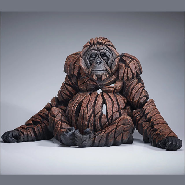Orangutan Matt Buckley Edge Sculpture