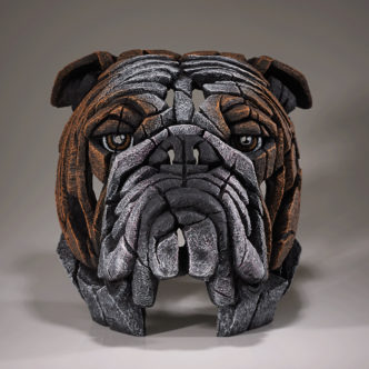 Bulldog Bust Fawn by Matt Buckley Edge Sculpture