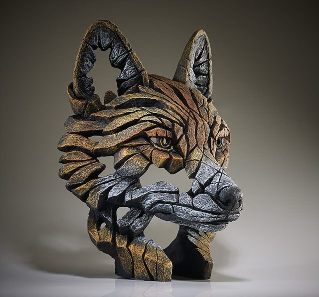 Fox bust Sculpture by Matt Buckley, Edge, Robert Harrop Designs.