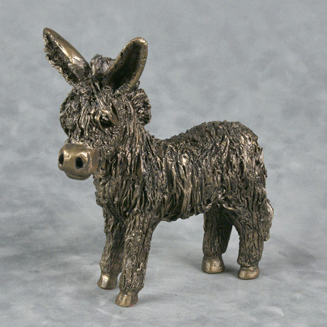 Baby Donkey Standing by Frith Sculpture