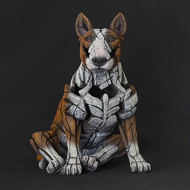 Bull Terrier by Matt Buckley Edge Sculpture