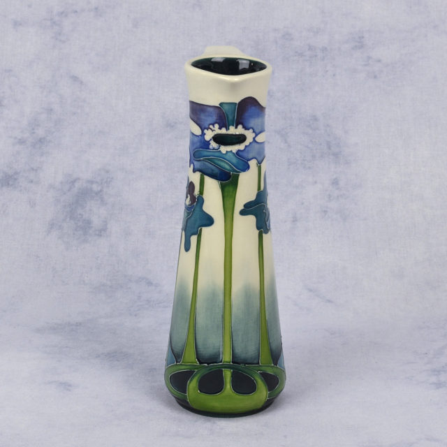 Moorcroft Pottery Blue Heaven Handled Vase