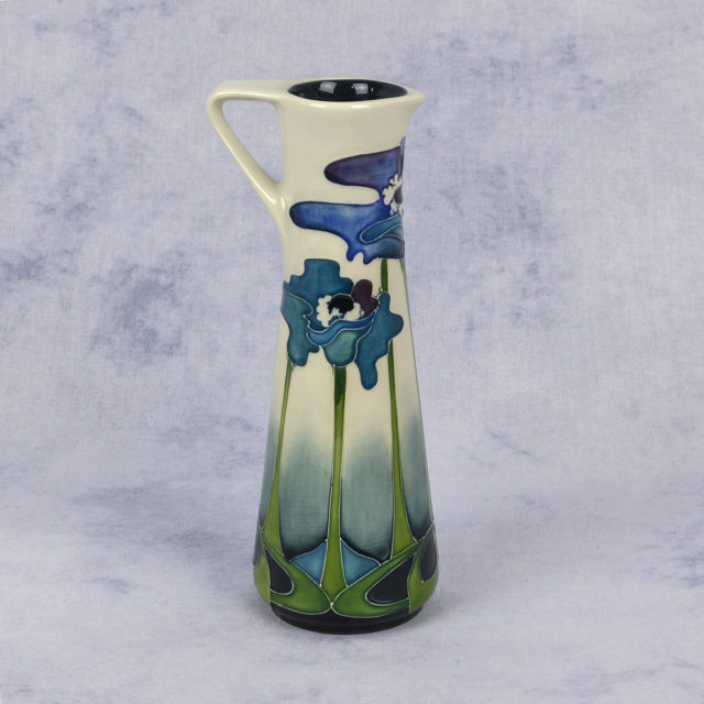 Moorcroft Pottery Blue Heaven Handled Vase
