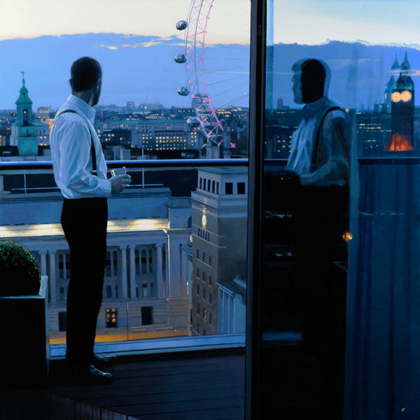 London Evening Limited edition print by Iain Faulkner