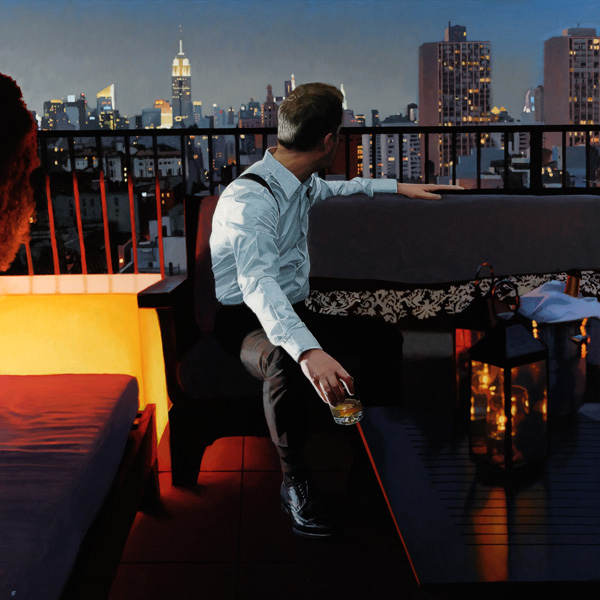 New York View Limited edition print by Iain Faulkner
