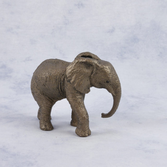 Baby Elephant Calf (JC002) by Frith Sculpture