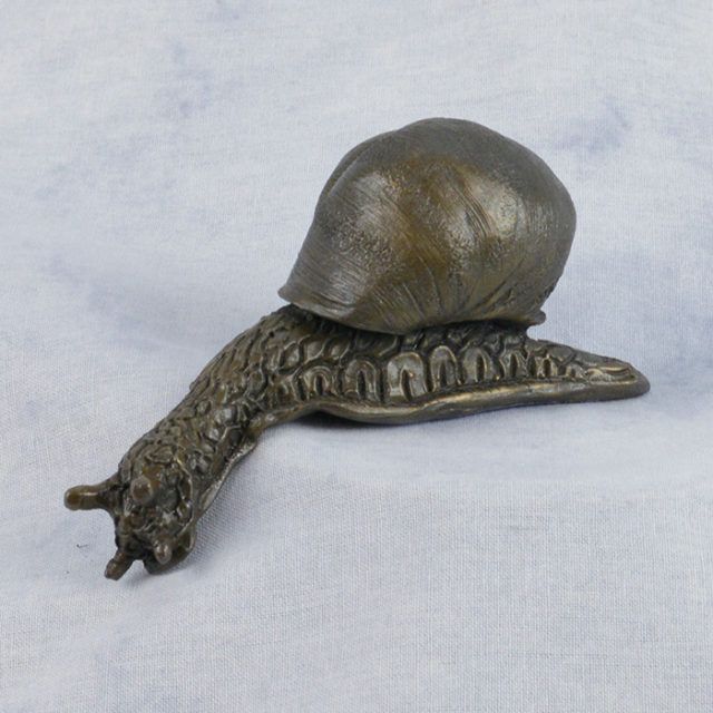 Brian the Snail by Oriele Devon Sculpture