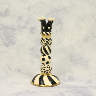 Black & White Candlestick by Mary Rose Young
