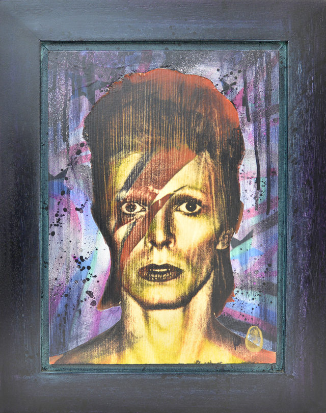 Bowie (Original) by Rob Bishop David Bowie ARt