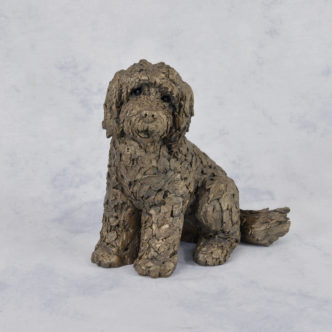 Lucy Cockapoo (AT036) by Frith Sculpture