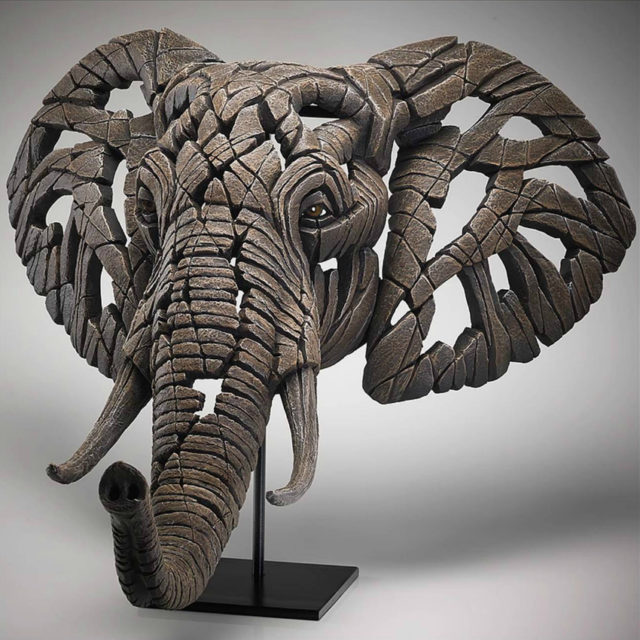 African Elephant by Matt Buckley Edge Sculpture