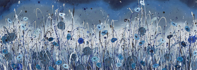 Kissing In The Blue Dark Signed limited edition Julie Clifford