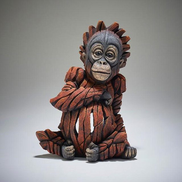 Baby Orangutan by Matt Buckley Edge Sculpture