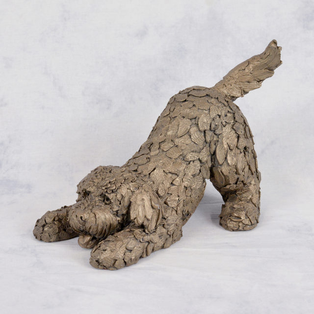 Barney Cockapoo (AT038) by Frith Sculpture