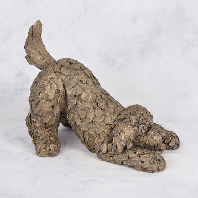 Barney Cockapoo (AT038) by Frith Sculpture