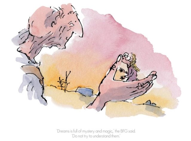 Dreams Is Full Of Mystery And Magic by Roald Dahl Quentin Blake