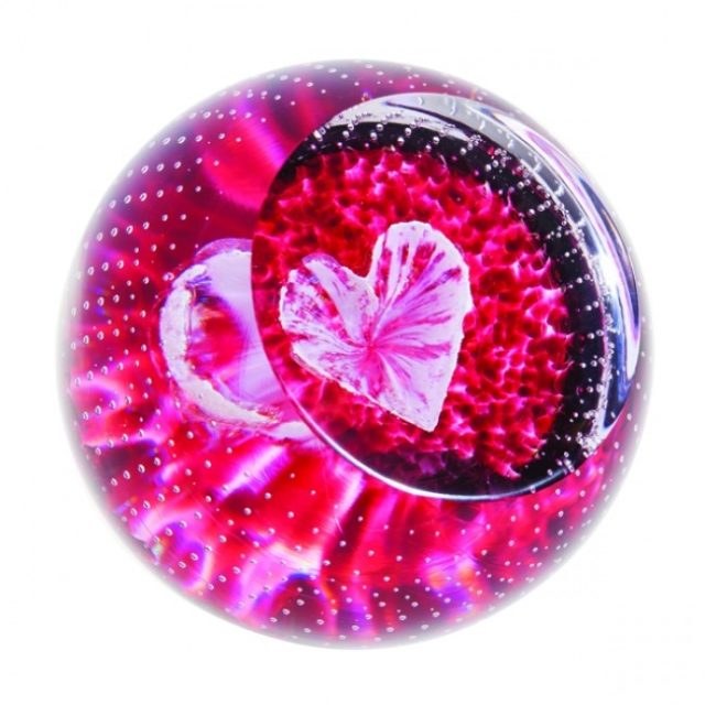 Forever In My Heart Paperweight by Caithness Glass