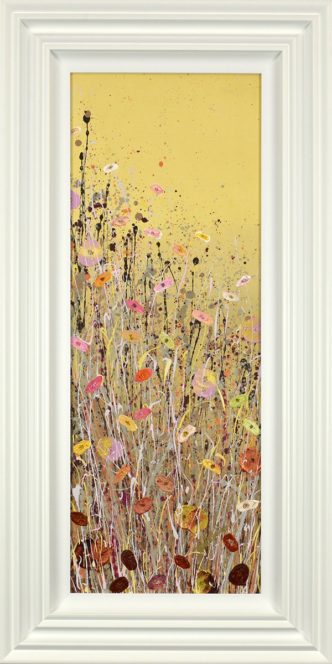 Your Love Warms Me Original floral painting by Julie CLifford