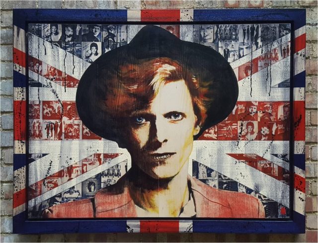 Made in Britain: Bowie (Original) by Rob Bishop David Bowie Art