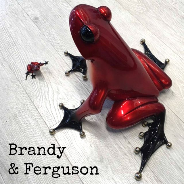 *NEW* Ferguson (Haddon Exclusive Patina) by Frogman Bronze Tim Cotterill Frogman Haddon Galleries Torquay