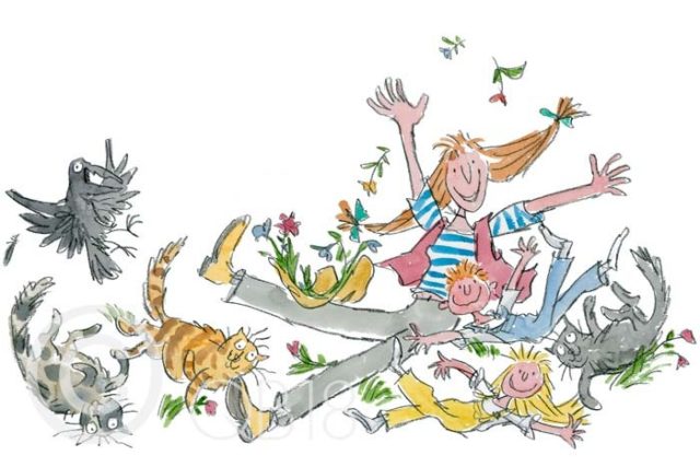 She Isn't Quite Like Other Folk by Quentin Blake