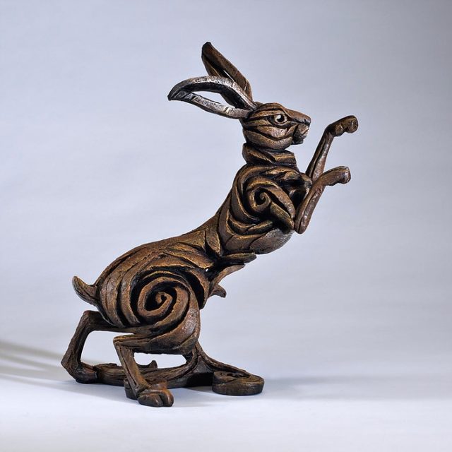 Hare Brown Matt Buckley Edge Sculpture