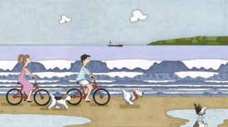 The Bike Ride (Original) by Garry Floyd