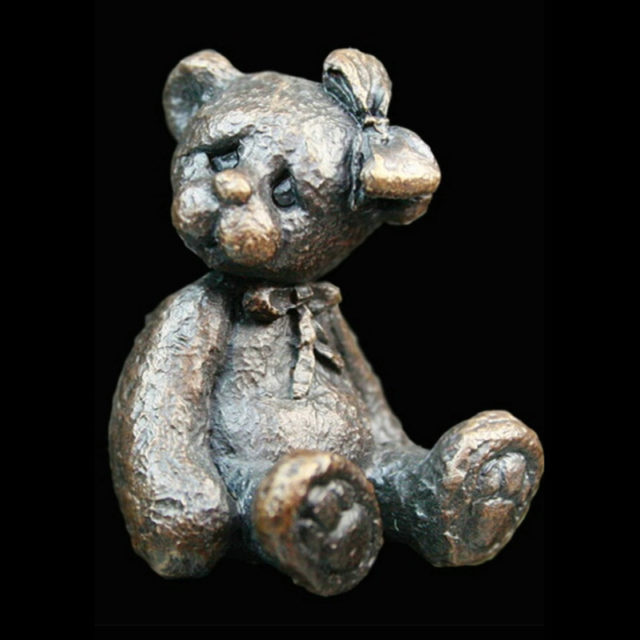 3009 Florence Teddy Bear Solid bronze