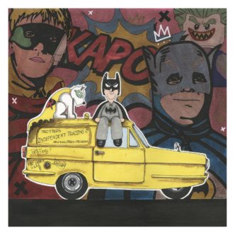 Batman & Rodney (Original) by Garry Floyd