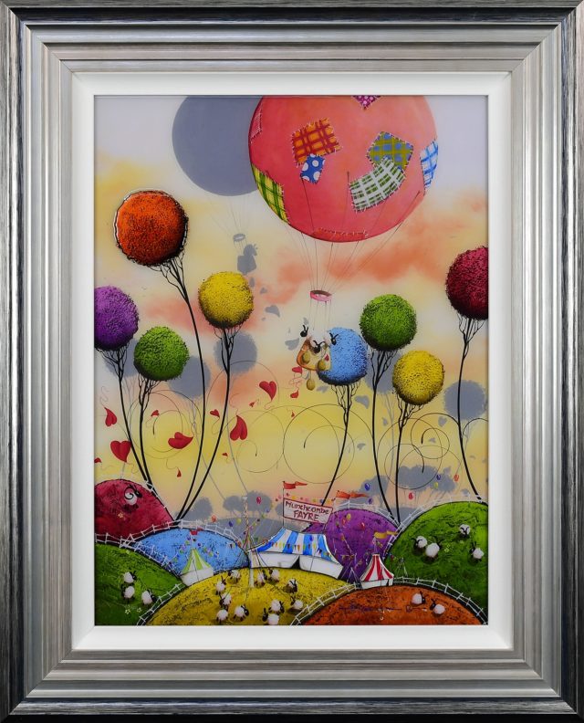 The Great Escape by Dale Bowen Limited Edition print coated in resin with 3D elements