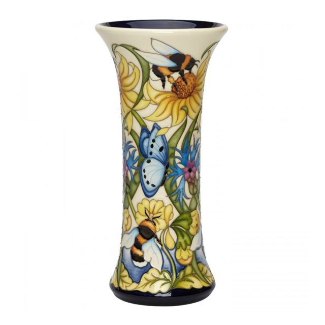 Moorcroft Pottery Bee Kind Vase 159/8