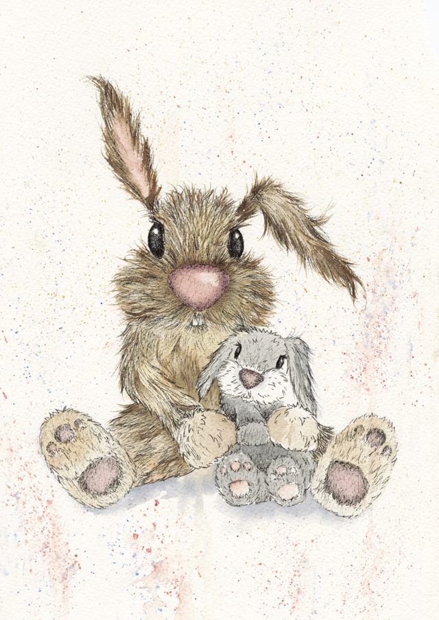 Just The Two of Us Print by Lisa Holmes