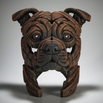 Edge Sculpture Staffordshire Bull Terrier (Brindle)