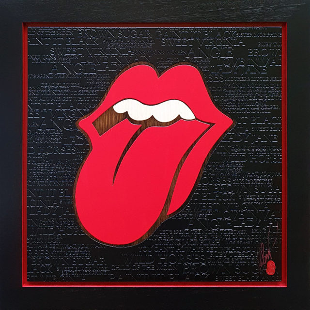 BISH800 The Rolling Stones Rob Bishop