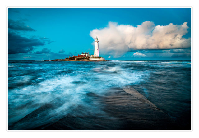 St-Marys-Lighthouse-Blue-Hour Paul Compton Photography