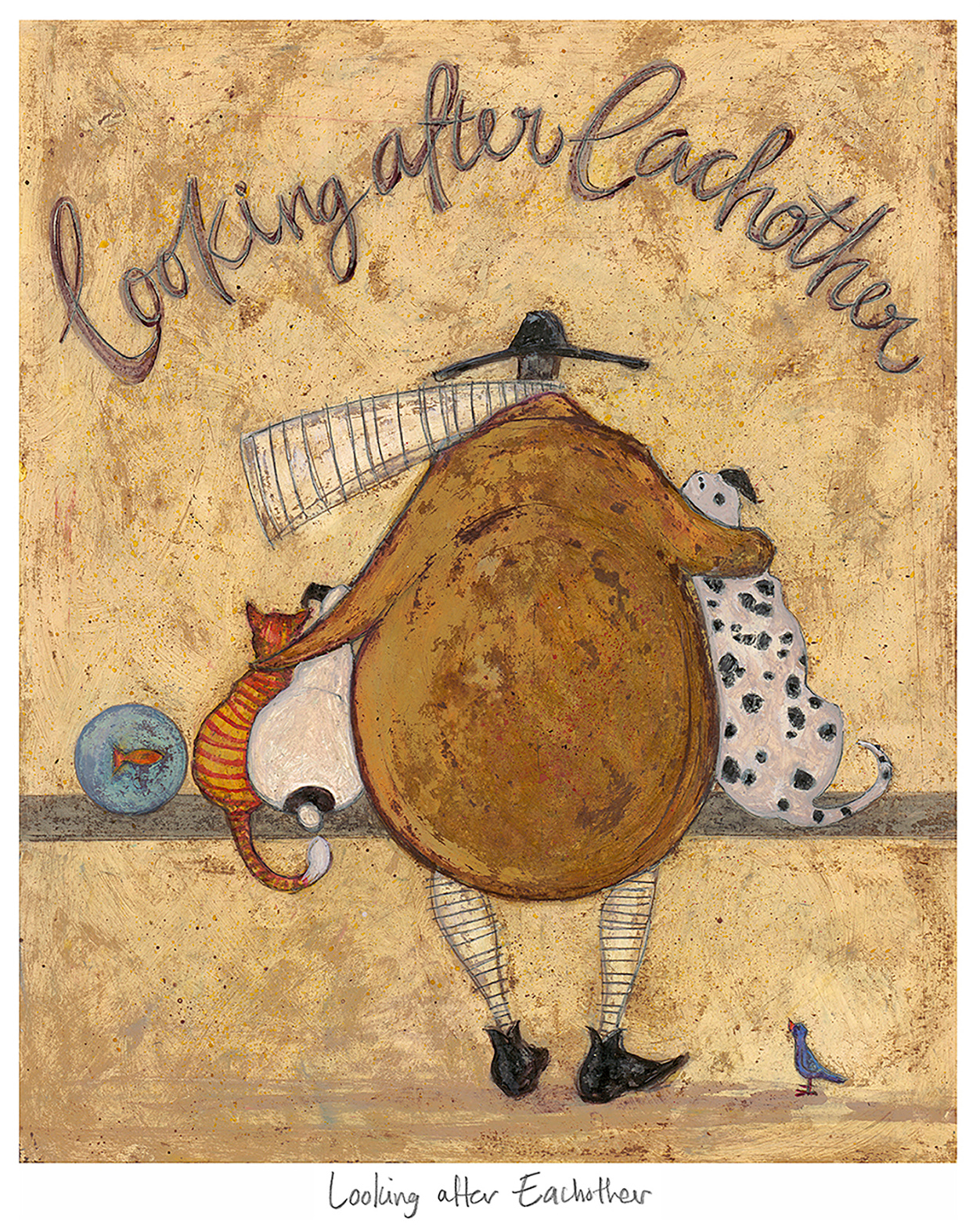 Looking After Each other by Sam Toft | Limited Edition Art