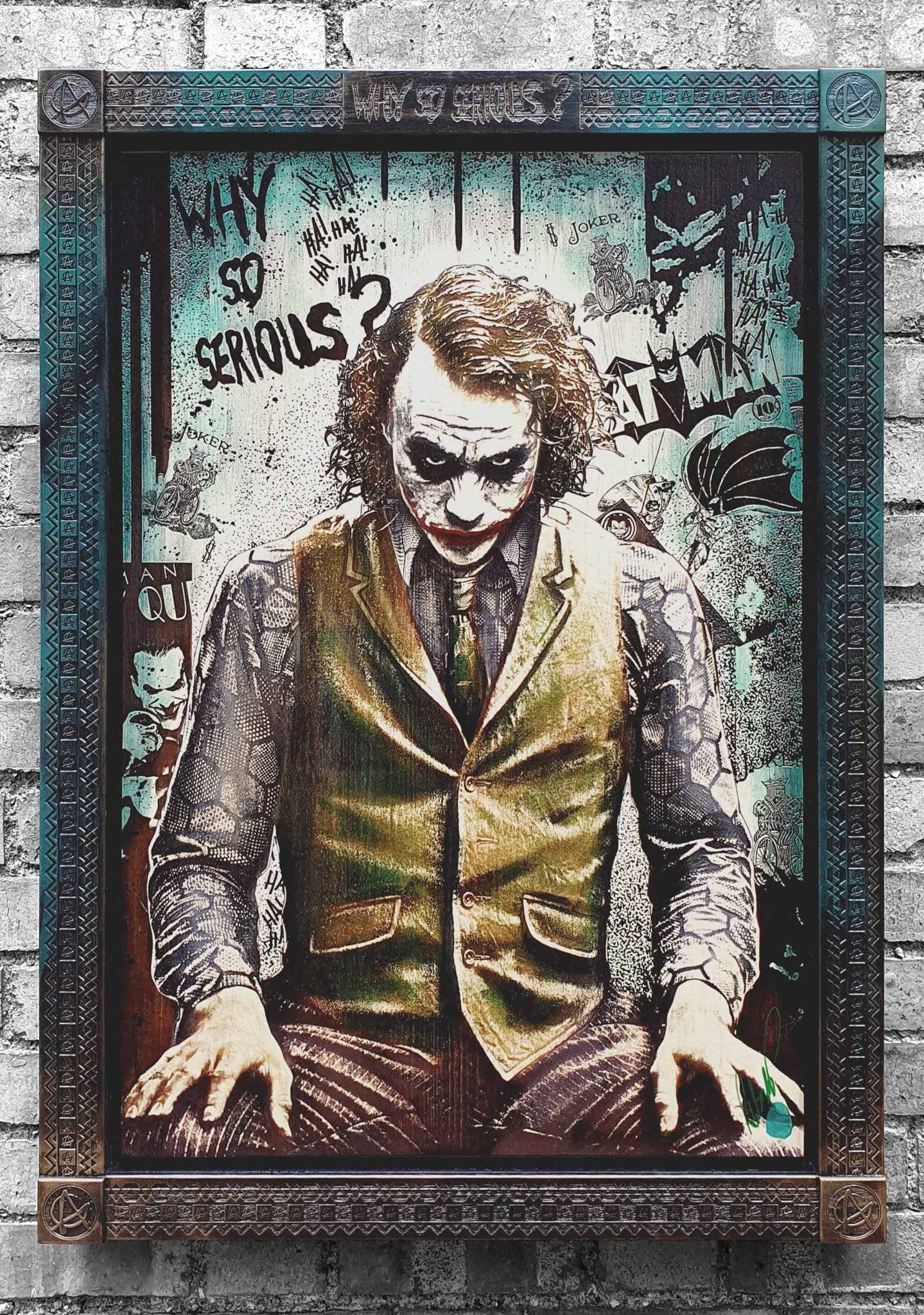 Rob Bishop A Little Anarchy | Deluxe Variation | Art on Maple Wood