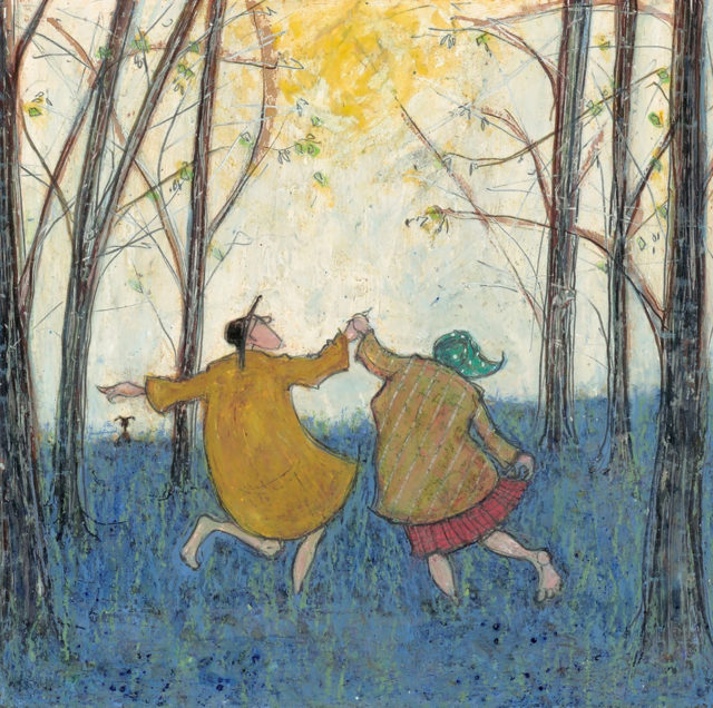 Sam Toft Barefoot in the Bluebells