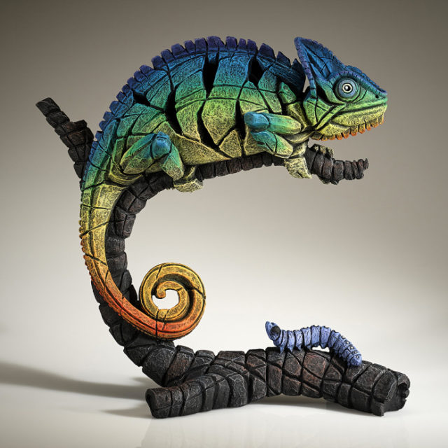  Chameleon Rainbow Blue by Edge Sculpture
