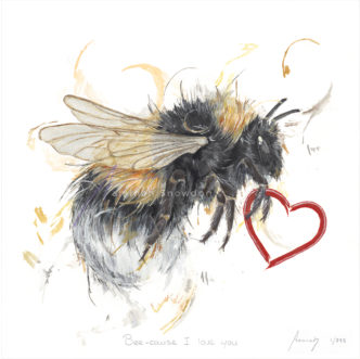 Bee-cause-I-Love-You Aaminah Snowdon