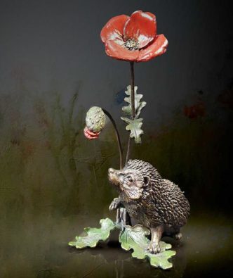Hedgehog with Poppy Richard Cooper
