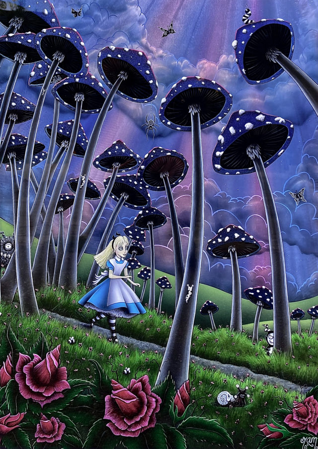 Alice in wonderland Tamsin Evens