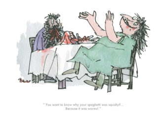 It Was Worms Quentin Blake Roald Dahl