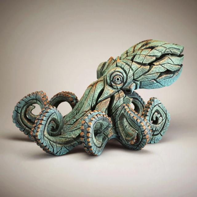 Octopus Verdi Gris Edge Sculpture