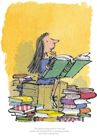 The Books Transported Her Quentin Blake Roald Dahl