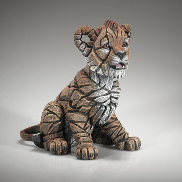 Lion Cub by Edge Sculpture Matt Buckley